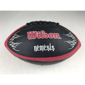 Wilson Nemesis WTF1576  NFL Composite Football Junior Size‎ 7 - Black Red White